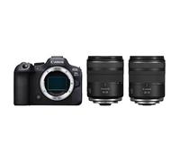 Canon Corpo EOS R6 Mark II + RF 16-28 mm f/2,8 IS STM + RF 28-70 mm f/2,8 IS STM