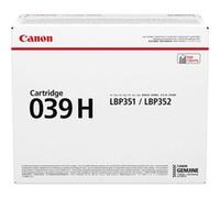 Canon CRG-039 H 25000 pagine Nero 1 pezzo(i) Black 25000 pages 0288C002