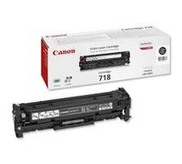 Canon Cartuccia 718 BK VP (2PK) TONER Nero, Rendimento 6800 Pagine, Imballo in cartone