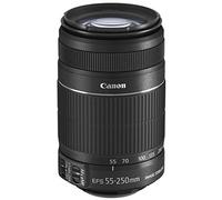 Canon EF-S 55-250mm f/4-5.6 IS II Teleobiettivo con Zoom, colore: Nero