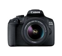Canon EOS 2000D + EF-S 18-55mm f/3.5-5.6 III Kit fotocamere SLR 24,1 MP CMOS 6000 x 4000 Pixel Nero