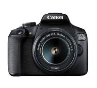 Canon EOS 2000D BK 18-55 IS II EU26 Kit fotocamere SLR 24,1 MP CMOS 6000 x 4000 Pixel Nero NEW