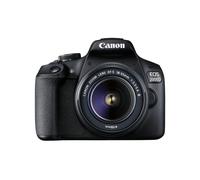 Canon EOS 2000D BK 18-55 IS + SB130 +16GB EU26 Kit fotocamere SLR 24,1 MP CMOS 6000 x 4000 Pixel Nero