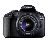 Canon Eos 2000d Bk 18-55 Mm Compact Camera 24.1mp One Size