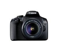 Canon EOS 2000D + EF-S 18-55mm f/3.5-5.6 III Kit fotocamere SLR 24,1 MP CMOS 6000 x 4000 Pixel Nero