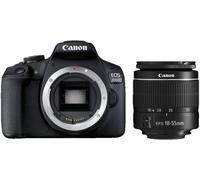 Canon EOS 2000D + EF-S 18-55mm f/3.5-5.6 III Kit fotocamere SLR 24,1 MP CMOS 6000 x 4000 Pixel Nero