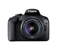 Canon EOS 2000D + Obiettivo EF-S 18-55mm III Fotocamera DSLR Facile da Usare con Obiettivo Versatile, Ideale per Ritratti e paesaggi