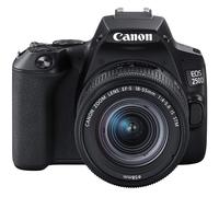 Canon EOS 250D + obiettivo Canon EF-s 18-55 mm f/4-5,6 IS STM - nero