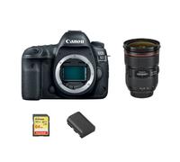 CANON EOS 5D IV + EF 24-70 mm F2.8L II USM + scheda SD da 64 GB + LP-E6N