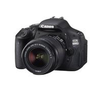 Canon EOS 600D + EF-S 18-55mm Black