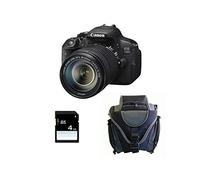 Canon EOS 700D + EF-S 18-135mm f/3.5-5.6 IS STM + SD 4GB Kit fotocamere SLR 18 MP CMOS 5184 x 3456 Pixel Nero