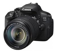 CANON - EOS 700D Kit 18-135 IS STM Nero Sensore CMOS 18 Mpx Display 3 pollici Touch Filmati Full HD