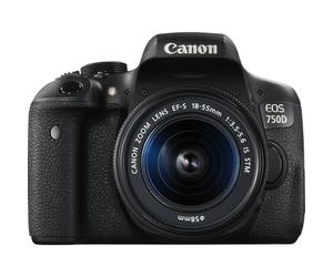 Canon EOS 750D + Kit fotocamera reflex EF-S 18-55 24,2 MP CMOS 6000 x 4000 pixel Nero - Nouvo