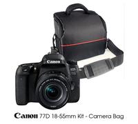 Canon Eos 77D Kit 18-55 mm + borsa fotografica