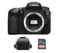 CANON EOS 90D Corpo nero + Borsa per fotocamera + Scheda SD da 16 GB