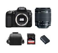CANON EOS 90D KIT EF-S 18-55 mm IS STM+SANDISK 128 GB+Bors Batteria LP-E6N