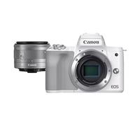 Canon EOS M50 Mark II + M15-45 S EU26 MILC 24,1 MP CMOS 6000 x 4000 pixel Bianco - Nouvo