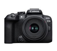 Canon EOS R10 + RF-S 18-45mm F4.5-6.3 IS STM + adattatore EF- R