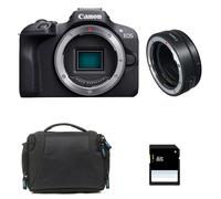 CANON EOS R100 + borsa + scheda SD da 8 GB + anello EF-EOS R - Nouvo