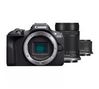 Canon EOS R100 + RF-S 18-45mm F4.5-6.3 IS STM + RF-S 55-200mm F5-7.1 IS STM Kit MILC 24,1 MP CMOS 6000 x 4000 Pixel Nero