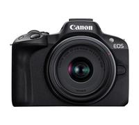 Canon EOS R50, Black + RF-S 18-45mm F4.5-6.3 IS STM Kit MILC 24,2 MP CMOS 6000 x 4000 Pixel Nero
