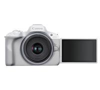 Canon EOS R50 Fotocamera Mirrorless APS-C 24,2MP Compatta e Leggera | Perfetta per vlogging; sensore APS-C da 24,2 megapixel per foto nitide, autofocus con rilevamento occhi/viso/corpo