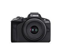 Canon EOS R50 Mirrorless Vlogging Camera (nero) con RF-S18-45 mm F4.5-6.