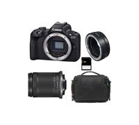 CANON EOS R50 + RF-S 18-150mm F3.5-6.3 IS STM + Borsa + Scheda SD 8 Go + Anello EF-EOS R