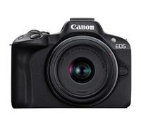 Canon EOS R50, Black + RF-S 18-45mm F4.5-6.3 IS STM Kit MILC 24,2 MP CMOS 6000 x 4000 Pixel Nero