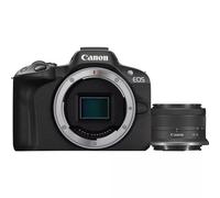 Canon EOS R50, Black + RF-S 18-45mm F4.5-6.3 IS STM Kit MILC 24,2 MP CMOS 6000 x 4000 Pixel Nero