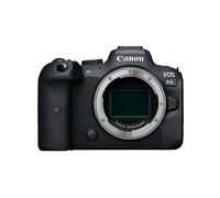 Canon EOS R6 Body: Fotocamera Digitale Mirrorless, Nero, 20.1 MP, 4K, Stabilizzatore Ottico X, AF Rilevamento Animali