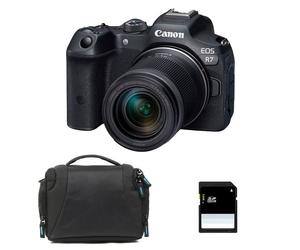 CANON EOS R7 + RF-S 18-150 mm F3.5-6.3 IS STM + borsa + scheda SD da 8 GB - Nouvo