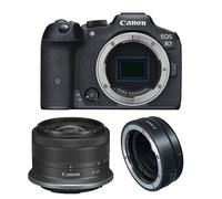 CANON EOS R7 + RF-S 18-45 mm F4.5-6.3 IS STM + anello EF-EOS R - Nouvo