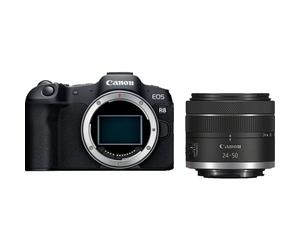 Canon EOS R8 full frame 24,2 MP WiFi + RF 24-50 mm F4.5-6.3 IS STM