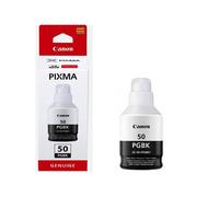 CANON GI-50 3386C001 FLACONE INCHIOSTRO ORIGINALE 170ml 6000pagine BK NERO