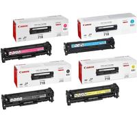 Canon i-sensys 718 Multipack - Cartuccia toner laser originale per stampanti laser - 2660B002 / 2662B005 / 2659B002 / 2661B002 per LBP7200Cdn / MFC8330 / LBP8350CDN