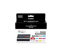 Canon Inchiostro PFI-300 Lucia PRO, 10 serbatoi d'inchiostro, compatibile con stampanti imagePROGRAF PRO-300, Multi, Standard (4192C007)