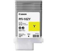 Canon INK PFI102Y YELLOW DYE | 130ML | LP17/LP24/IPF500/IPF6X0/IPF7X0
