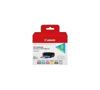 CANON Kit 6 Cartucce Originali 6496B005 PGI550 CLI551 11ml 350 Pagine
