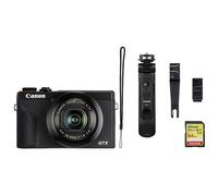 Canon PowerShot G7X Mark III Vlogger Kit Black | ✅ Garanzia di 5 anni