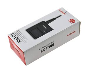 Canon LC-E10E Caricabatterie Originale per EOS 4000D, 2000D, 1300D, 1200D, 1100D