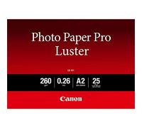Canon Photo Paper Luster LU-101 6211B026, 16.54x23.39", A2, 25pz, lucido, bianco, carta fotografica