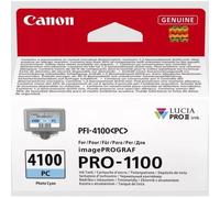 PFI-4100pc ORIGINAL Canon Cartuccia d'inchiostro cyanfoto PFI-4100pc 6781C001 8