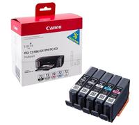 CANON MULTIPACK PGI-72 PBK/GY/PM/PC/CO PER PIXMA PRO 10 ORIGINALE