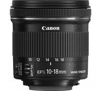 Canon Obiettivo EF-S 10-18mm f/4.5-5.6 IS STM (EF-S 10-18MM IS STM - Warranty: 1