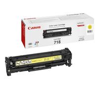Originale Canon i-SENSYS MF 728 Cdw Toner (718Y / 2659 B 014) giallo, 2,900 pagine, 3.24 cent per pagina