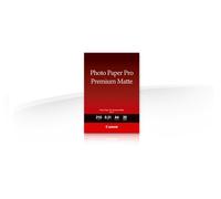 Canon paper premium opaco Photo FA-PM1 8657B005, 210 g/m2, A4, 20pz, opaco, getto d'inchiostro, bianco, carta fotografica