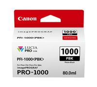 ORIGINALE Canon Cartuccia d'inchiostro Nero (Foto) PFI-1000pbk 0546C001 2205 pagine 80ml
