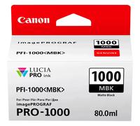 Canon cartuccia d'inchiostro nero opaco pfi-1000mbk