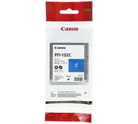CANON PFI-102C CARTUCCIA D'INCHIOSTRO ORIGINALE CIANO